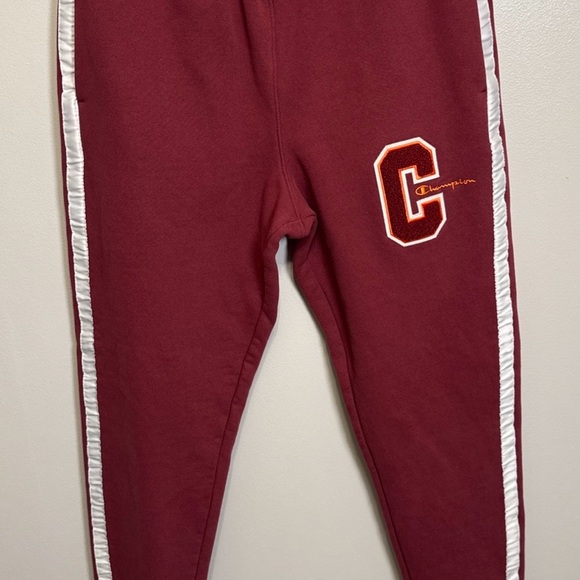 Vintage Champion Reverse
Weave Burgundy Sweatpants
Joggers Large W/Patch - Picture 1 of 12